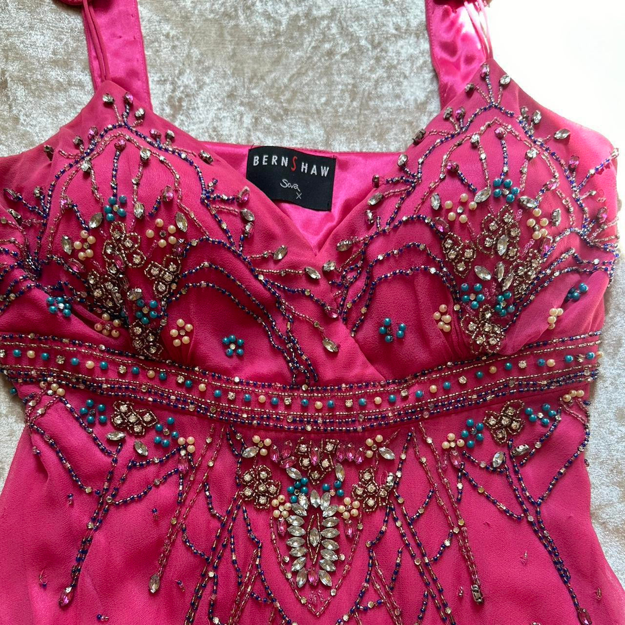 Beaded Vintage Bernshaw Dress
