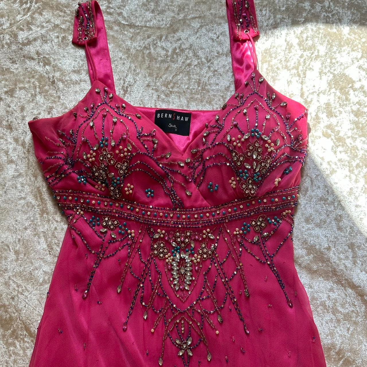 Beaded Vintage Bernshaw Dress