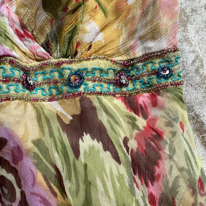 Beaded Floral Fairy Dress